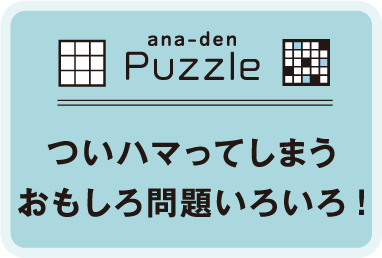 ana-den Puzzle ついハマってしまうおもしろ問題いろいろ！
