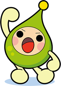 意気込んでいるエネモちゃん