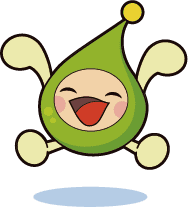 喜ぶエネモちゃん