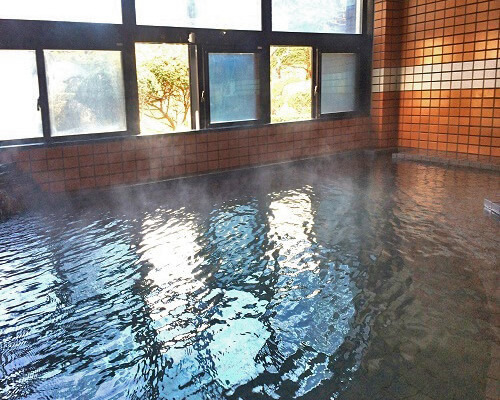 源泉かけながしの温泉