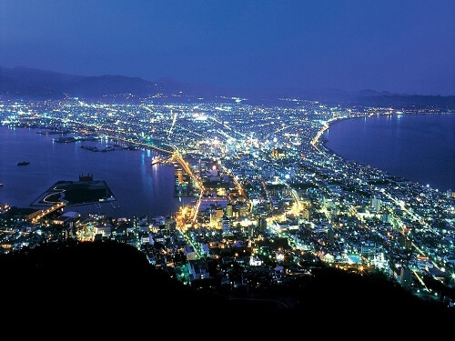 函館山山頂から望む夜景