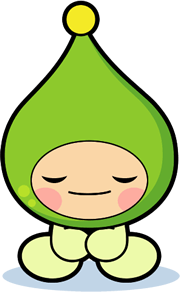 おじぎするエネモちゃん