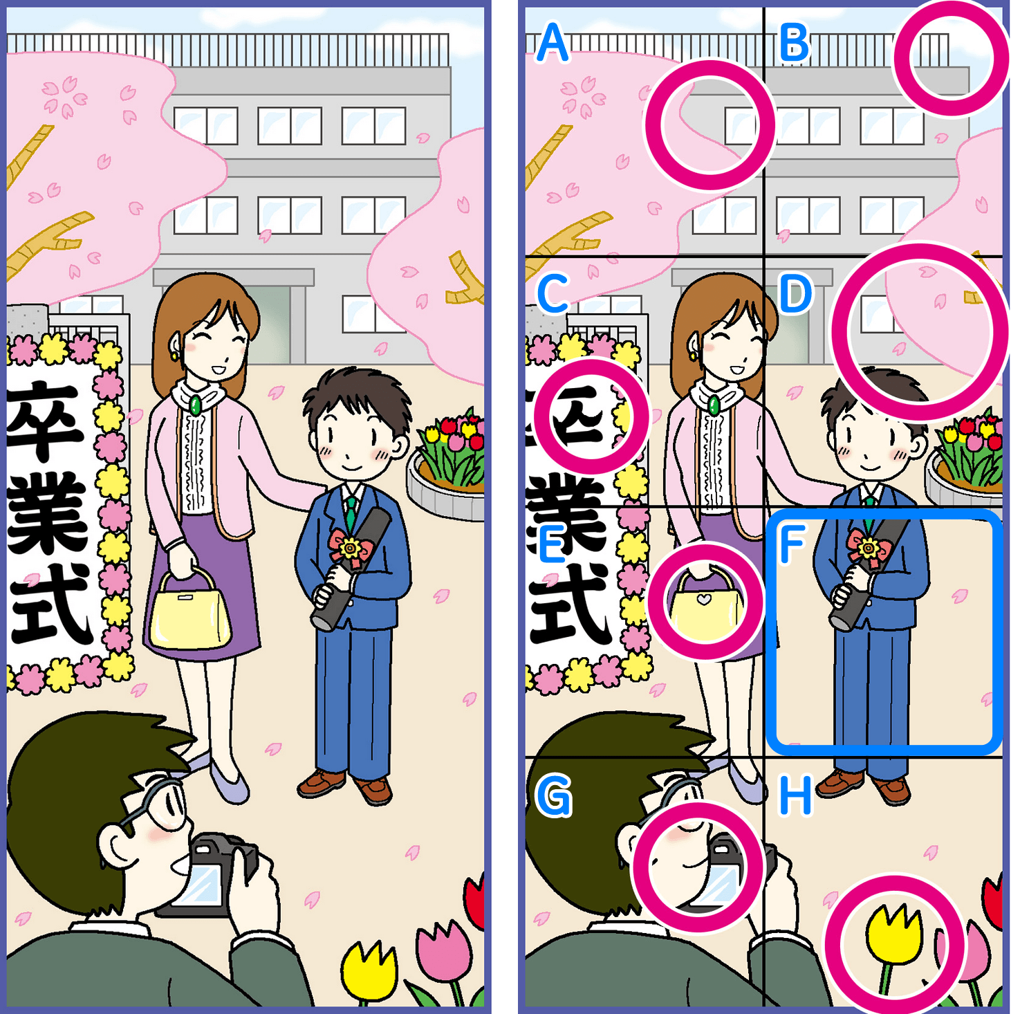 2026年3月号 間違い探し解答