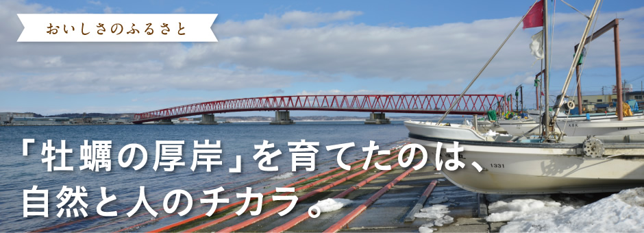 【おいしさのふるさと】「牡蠣の厚岸」を育てたのは、自然と人のチカラ。