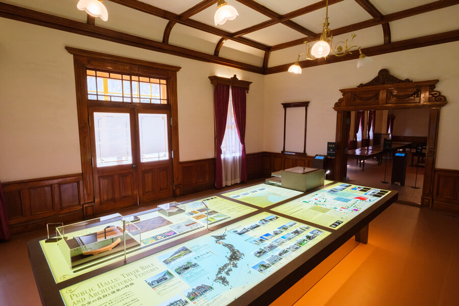1階の展示の様子