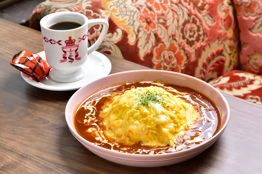 チーズオムライスデミソース
