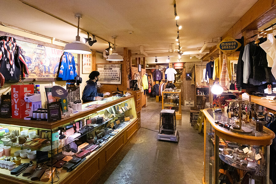 CALIFORNIA HARVESTの店内
