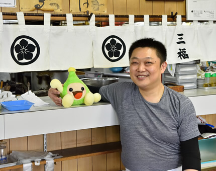 碧雲蔵の皆さんとエネモ