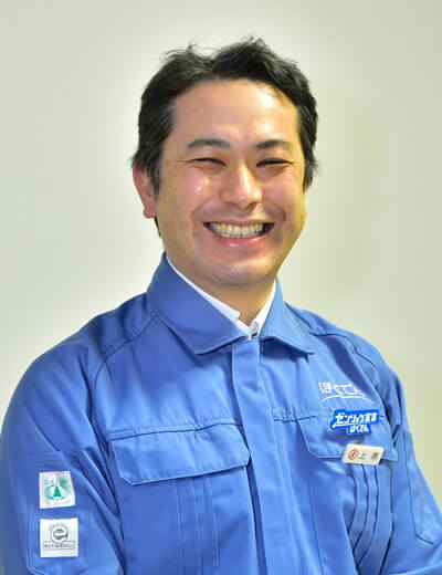 苫東厚真発電所 業務燃料課 副長 上原 準之助さん