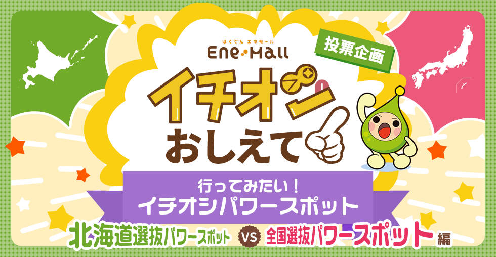 ほくでん エネモール　投票企画 イチオシおしえて！「みんな大好き！イチオシカレー 北海道選抜商品 VS 全国選抜商品編」