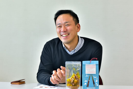 中央水産株式会社 中陳大樹社長