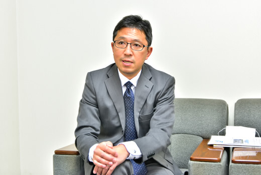 高砂酒造 企画部部長 廣野徹さん
