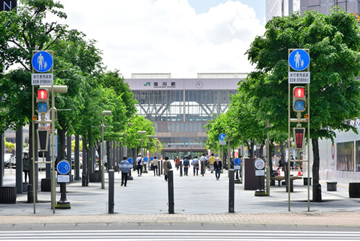 旭川駅前