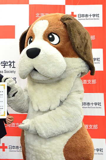 日本赤十字社 北海道支部 マスコットキャラクター アンリーくん