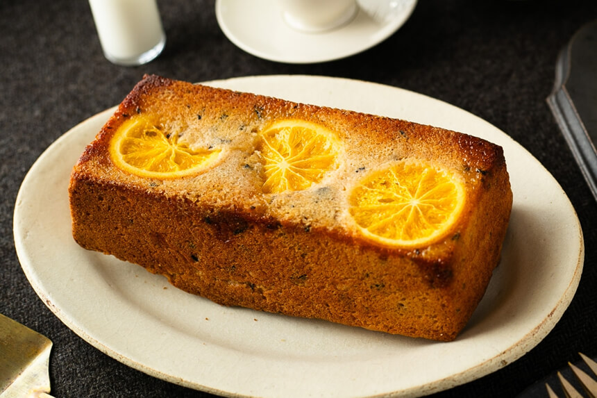 紅茶とオレンジのパウンドケーキ