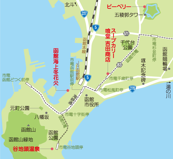 フォトジェニックスポットマップ