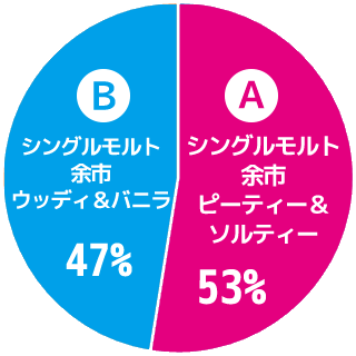 投票結果円グラフ