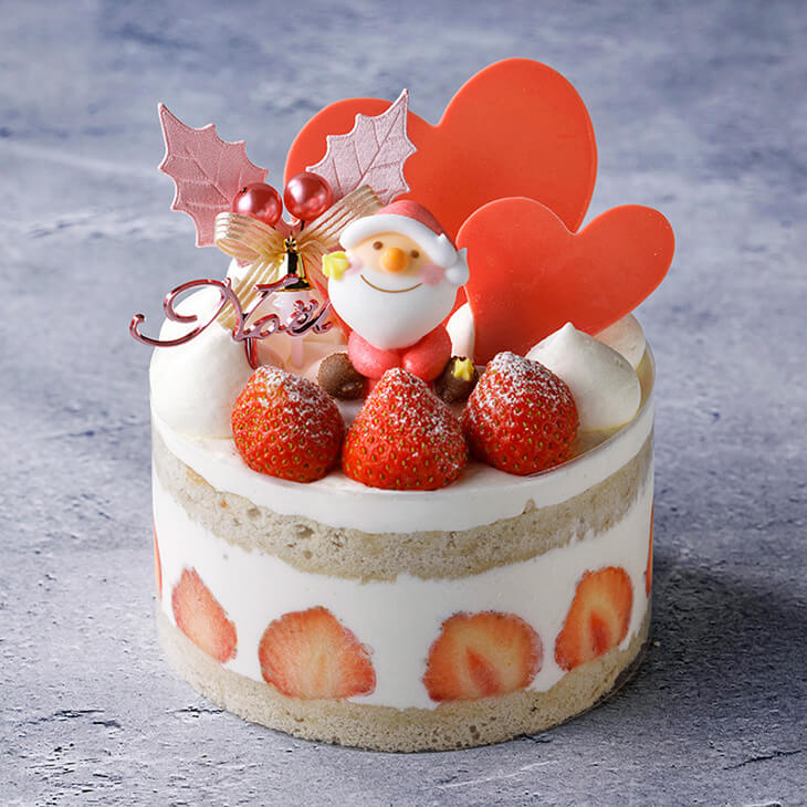 cake & café collet　海の街たまごのプレミアムクリスマスショート(4号)