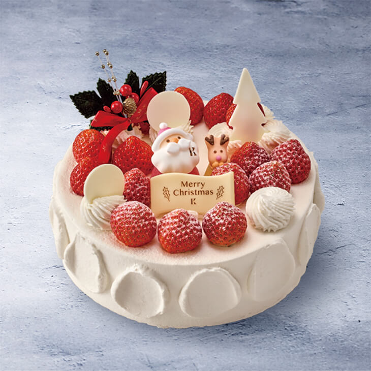 きのとや　クリスマス 生クリームケーキ(6号)