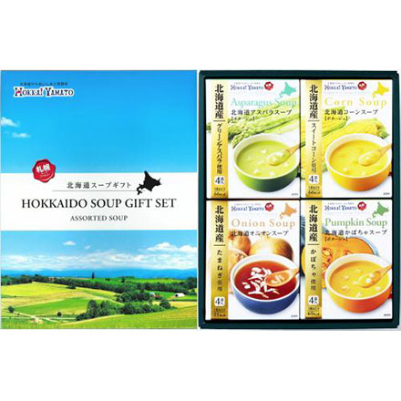 北海道産厳選素材　札幌スープセット（16食入）のイメージ1