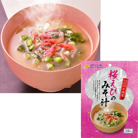 桜えびのみそ汁　３食入